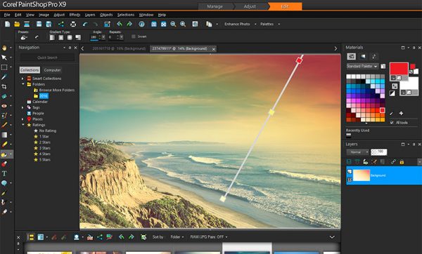 Phần mềm chỉnh sửa ảnh đẹp nhất - Corel PaintShop Pro X9