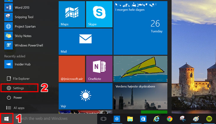 Thay đổi Kích Thước Icon Trong Windows 10